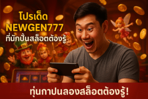 โปรเด็ด NEWGEN777 ที่นักปั่นสล็อตต้องรู้!