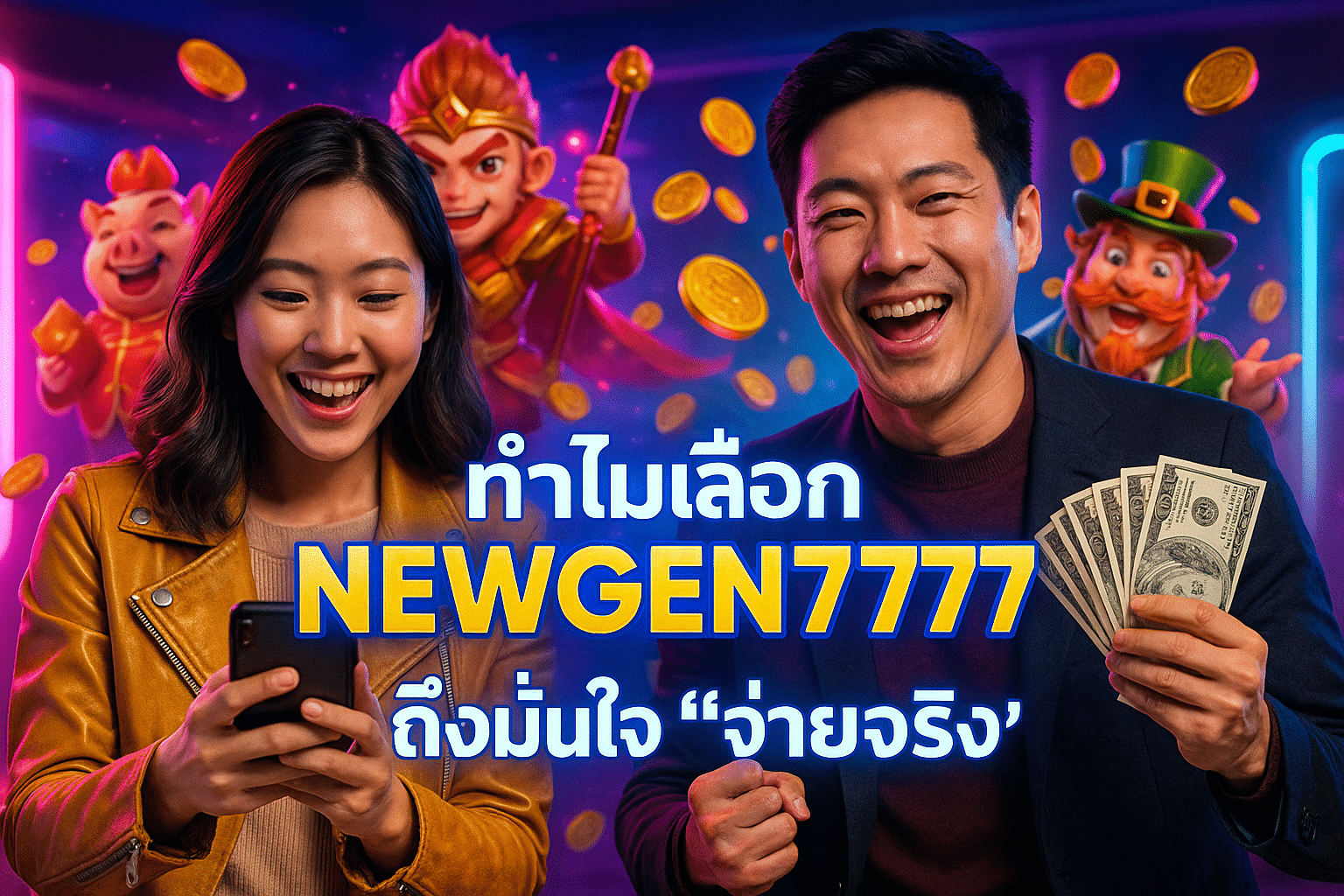ทำไมเลือก NEWGEN777 ถึงมั่นใจ “จ่ายจริง”