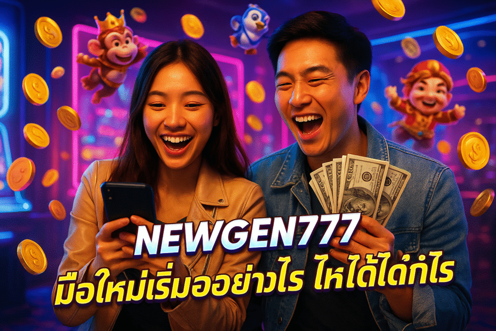 NEWGEN777 มือใหม่เริ่มอย่างไร ให้ได้กำไร